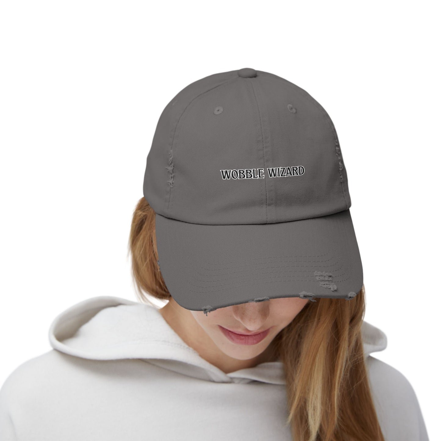 WOBBLE WIZARD DISTRESSED CAP