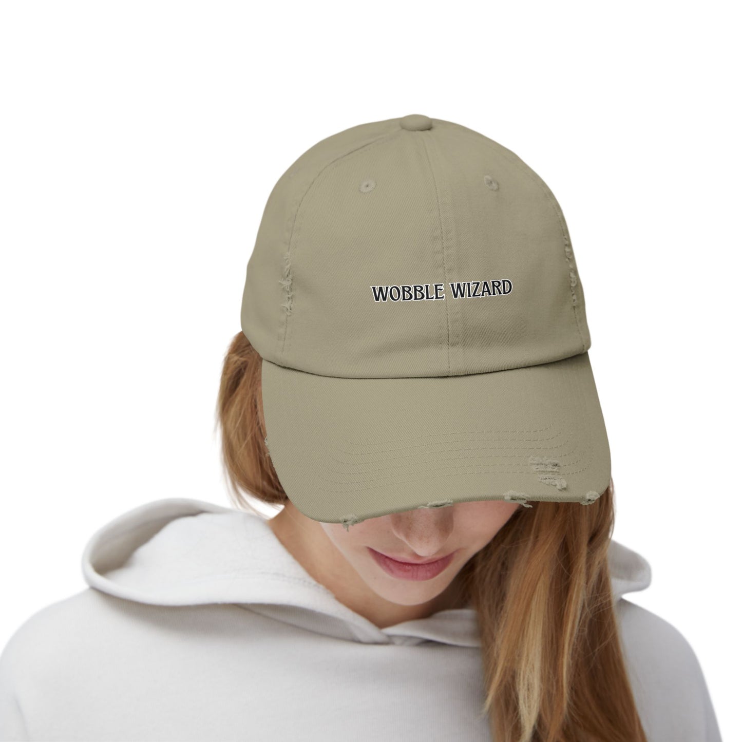 WOBBLE WIZARD DISTRESSED CAP