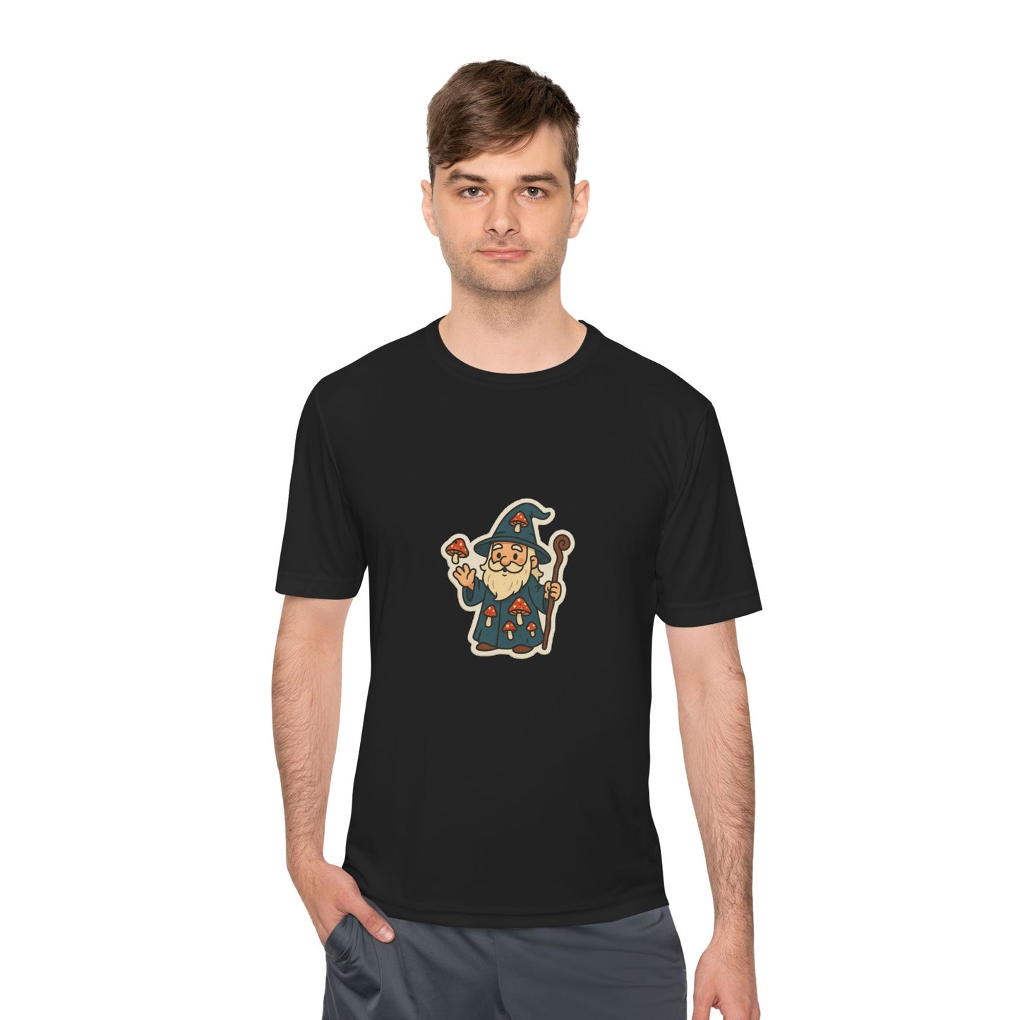 WOBBLE WIZARD MOISTURE WICKING TEE