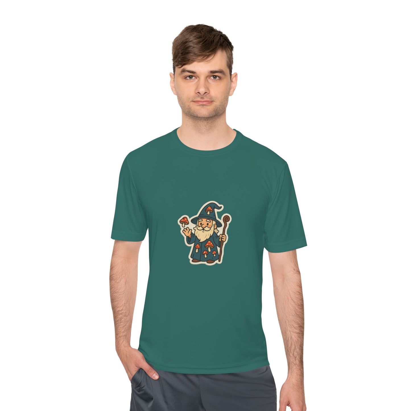 WOBBLE WIZARD MOISTURE WICKING TEE