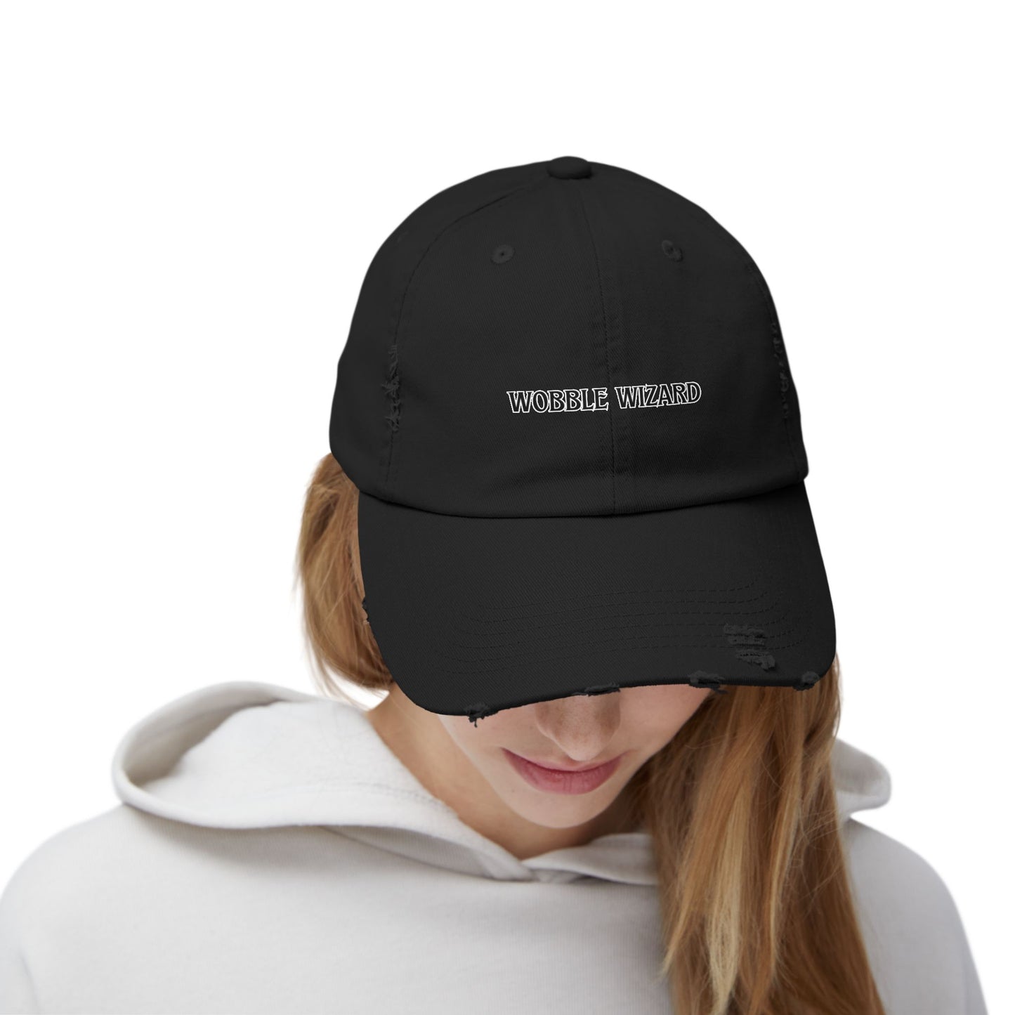 WOBBLE WIZARD DISTRESSED CAP
