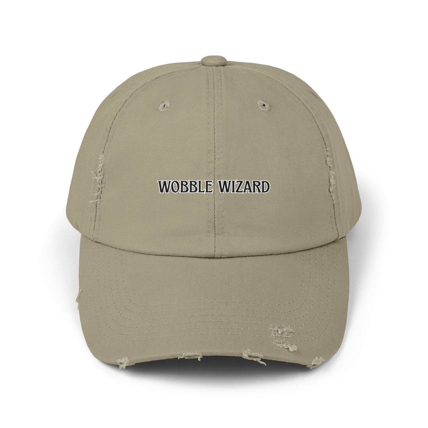 WOBBLE WIZARD DISTRESSED CAP