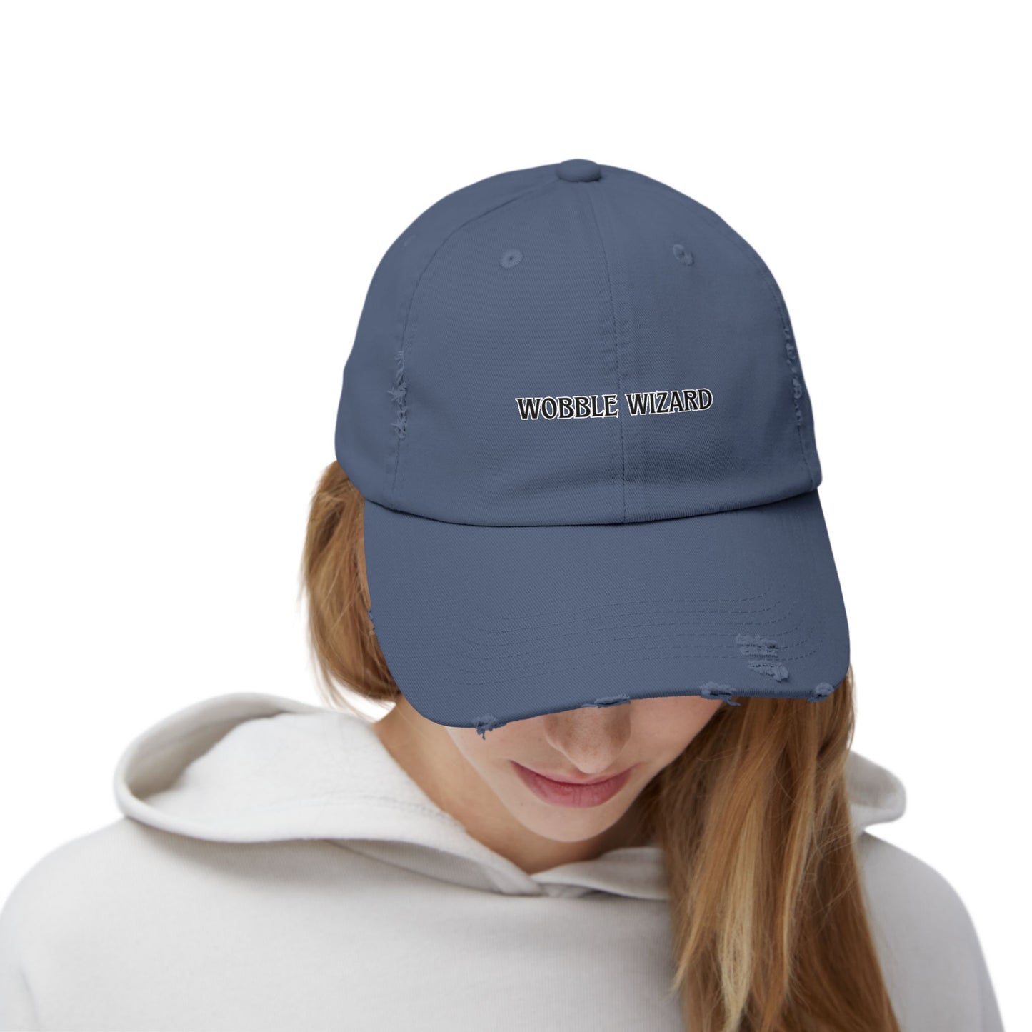 WOBBLE WIZARD DISTRESSED CAP